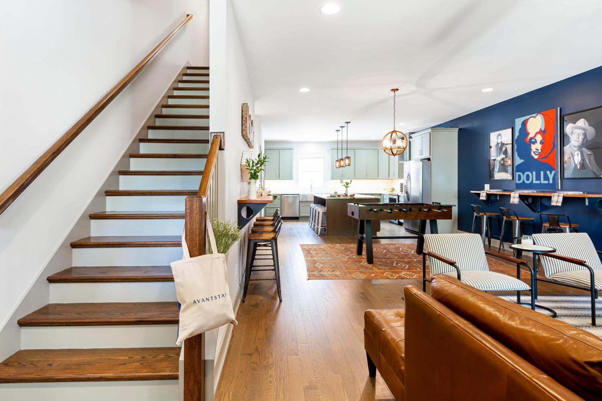 Waverly By Avantstay Nashville-Inspired Townhome W Luxury Kitchen Pool Table Esterno foto